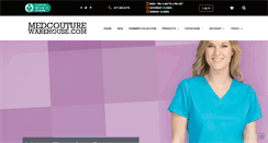 Desktop Screenshot of medcouturewarehouse.com